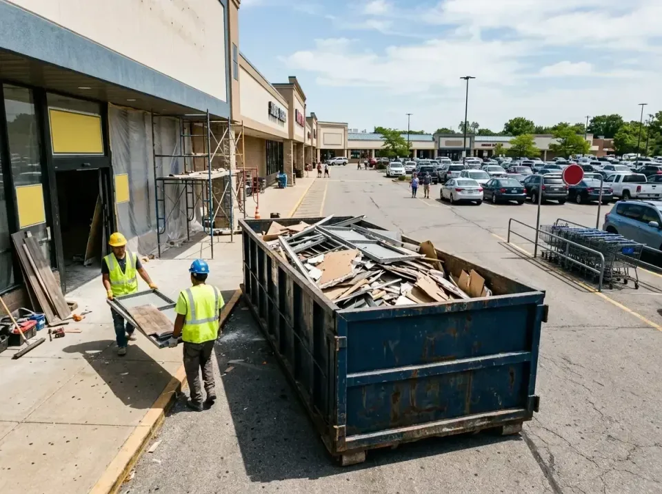 retail-store-renovation-debris-003 — frequently asked questions, Roll-off Dumpster Rentals in Tucker, GA